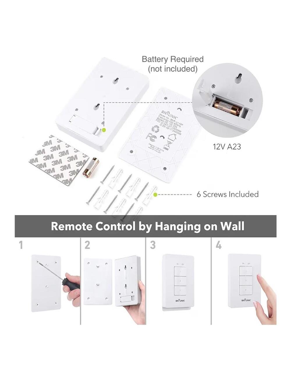 Wireless Remote Control Outlet Set - Picture 7 of 10